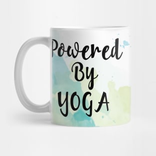 POWERED BY YOGA || GIFTS FOR YOGA LOVER Mug